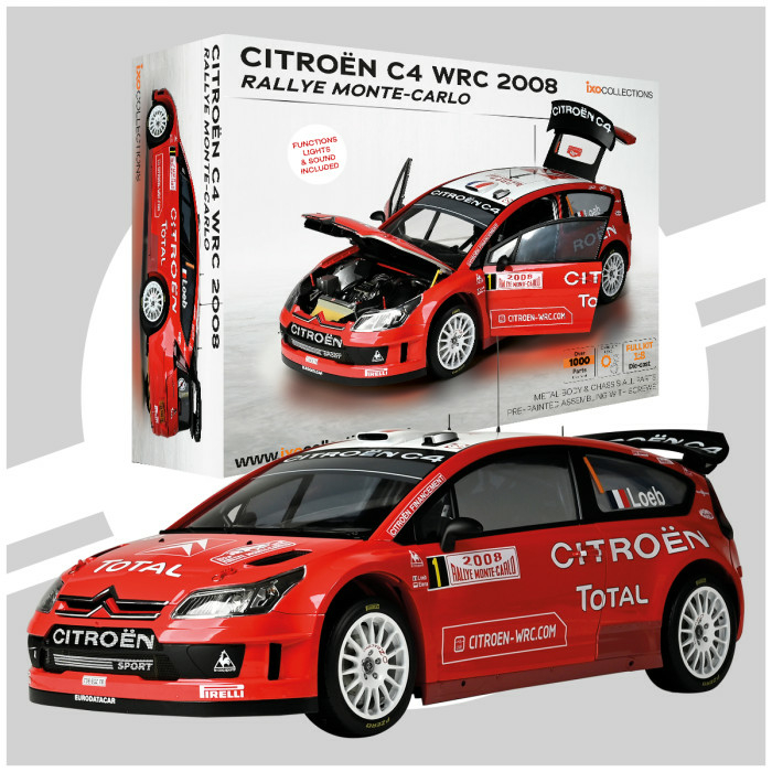 Model Kit Diamant Citroen C4 WRC - 1:8
